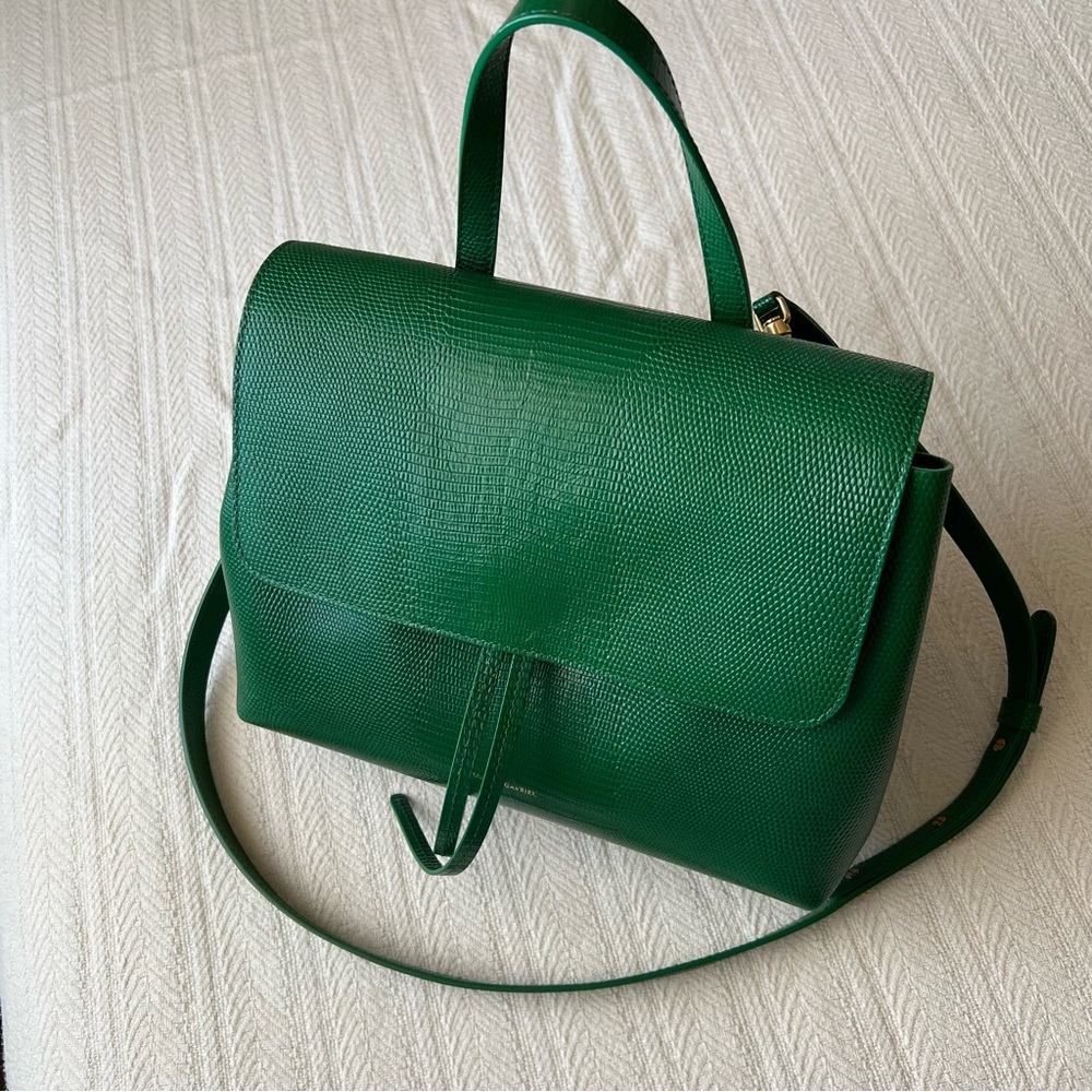 Mansur Gavriel Soft Lady Bag Lizard Embossed Leather